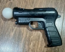 PS3 Move Controller + Gun Attachment 