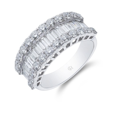 18ct white gold 00ctw - white, 2.00ctw