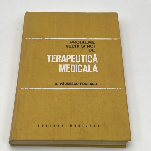 Romanian medical book old and - medical, book: