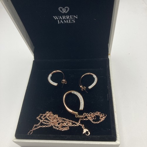 Warren james rose gold tone - james,