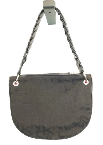Dkny black monogram canvas - dkny,