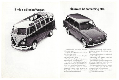 Volkswagen station wagon print - volkswagen,