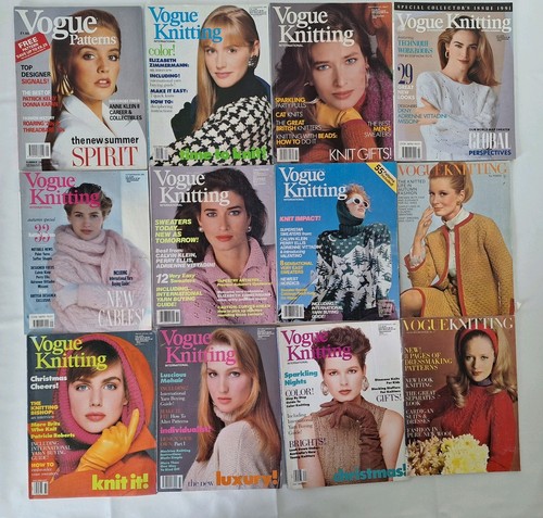 Vintage vogue knitting - vintage,