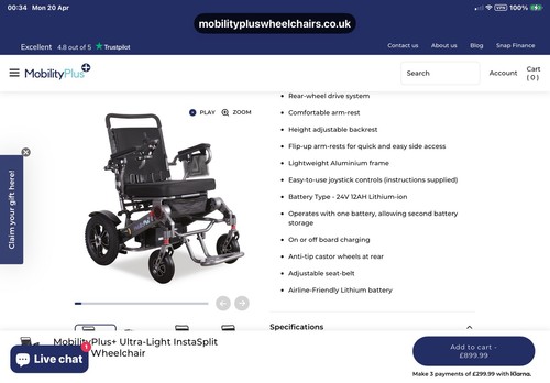 Electric wheelchair folding - wheelchair,