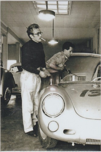 James dean with - james, his