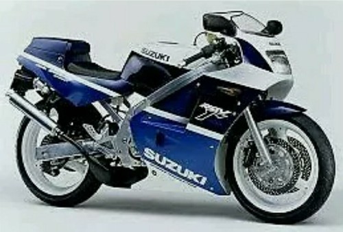 Suzuki rgv250 vj21 blue - vj21, blue/white