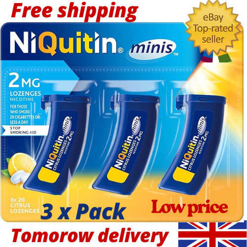 Niquitin 2mg minis - niquitin, citrus