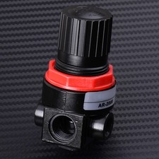 Aluminum AR2000 Air Control Pressure Regulator Valve Gauge Compressor Relief ln