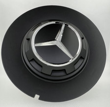 1x 164mm Matt Black Centre Cap