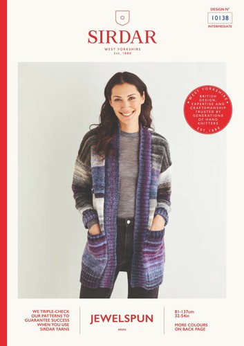 Sirdar womens jewelspun aran - sirdar,