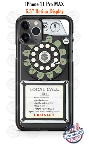 Retro 1950 pay phone - retro,