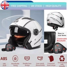 Open Face Motorcycle Helmet