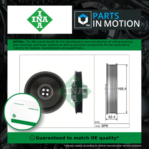 Crankshaft pulley - crankshaft, (tvd)