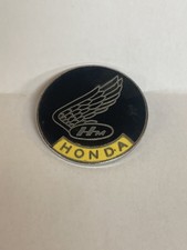 A vintage  enamel Honda pin badge