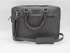Pelle Vero Italy Genuine Leather Laptop Bag Briefcase  Business Messenger Green
