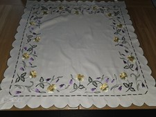 Vintage Cream Embroidered
