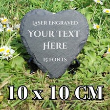 Personalised Slate Heart