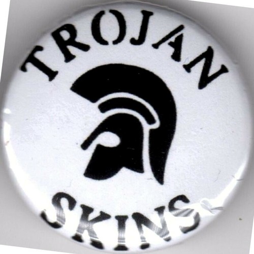 Trojan skins pin button - trojan,