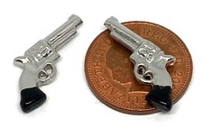 Dolls House Gun Revolver Pair