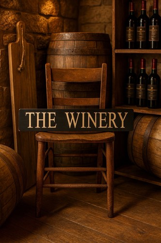 Winery sign the - sign, gift