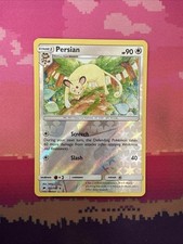 Pokemon Card Persian Burning Shadows Reverse Holo 102/147 Near Mint