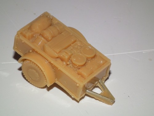 Military large trailer - large, with