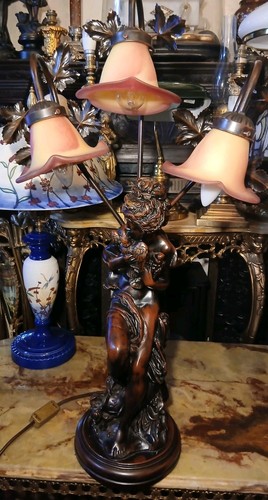 Table lamp lady - bird, 3