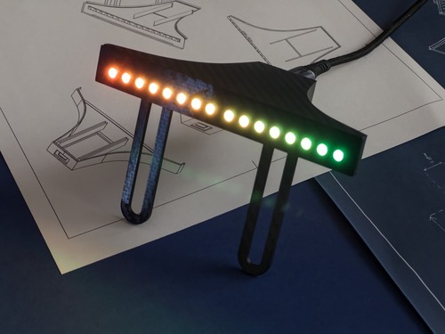 Rev gauge rgb led - gauge, display