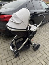 Mothercare Journey 4-Wheel Pushchair silver 