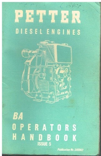 Petter series diesel engine - petter,