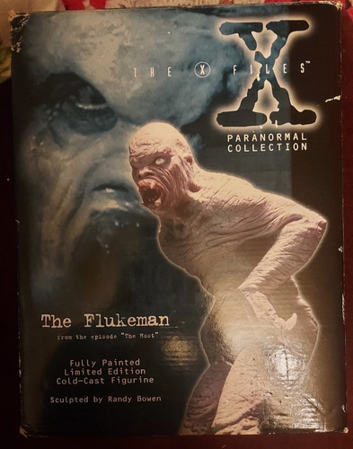 Files flukeman statue from - x-files,