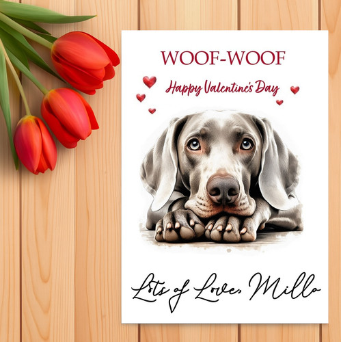 Weimaraner personalised - weimaraner,