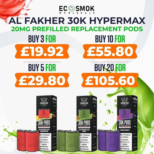 Fakher 30k hypermax refill - al,