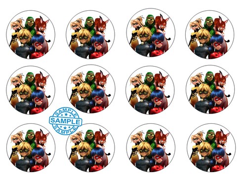 12x lady bug edible cake - 12x,