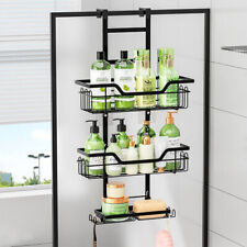 Hanging Over Door Storage Rack 3 Tier Kitchen Bathroom Storage Shelf Organizer