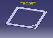 Aquarium Mesh Lid for Red Sea MAX Nano G2 XL (500mm x 600mm) | Jump Guard