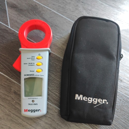 Megger dcm305e earth leakage - earth,
