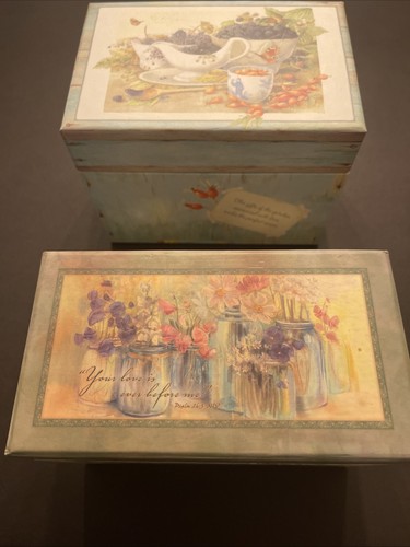 Lot recipe boxes hallmark - lot, of