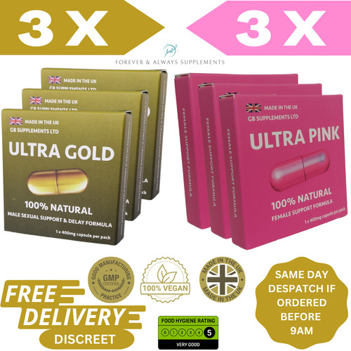 Ultra gold male pink - ultra, female