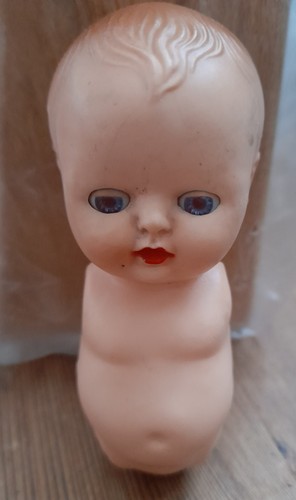 Vintage hard plastic doll - vintage,