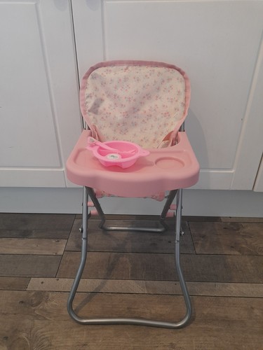 Baby dolls highchair metal - baby, highchair-metal