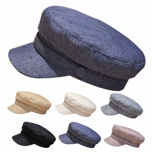 Unisex linen cap - linen,