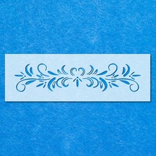 Floral Flower Divider Stencil: Mylar Airbrush Wall Art Painting Crafts , DIY