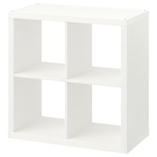 New IKEA KALLAX White Shelving