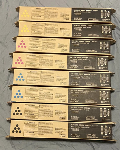 Set genuine ricoh savin - set,