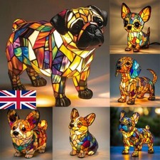 Corgi Lamp and Pug Lamp,Dog Series Art Night Light Pugs Lamps for Night Stands!