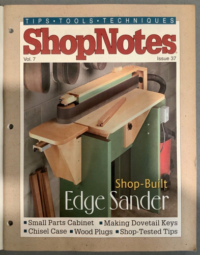 Shopnotes volume issue 37 - volume,