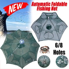 6/8Holes Fishing Net Fish Crab
