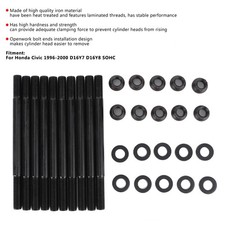 Cylinder Head Stud Kit Bolts