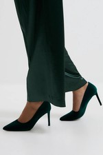 Dorothy Perkins Emerald Court Shoes Womens Party Heels